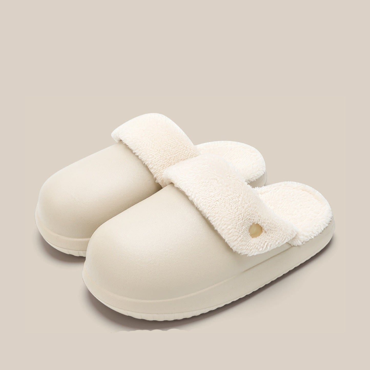 Adève Chao Fuzzy Slippers