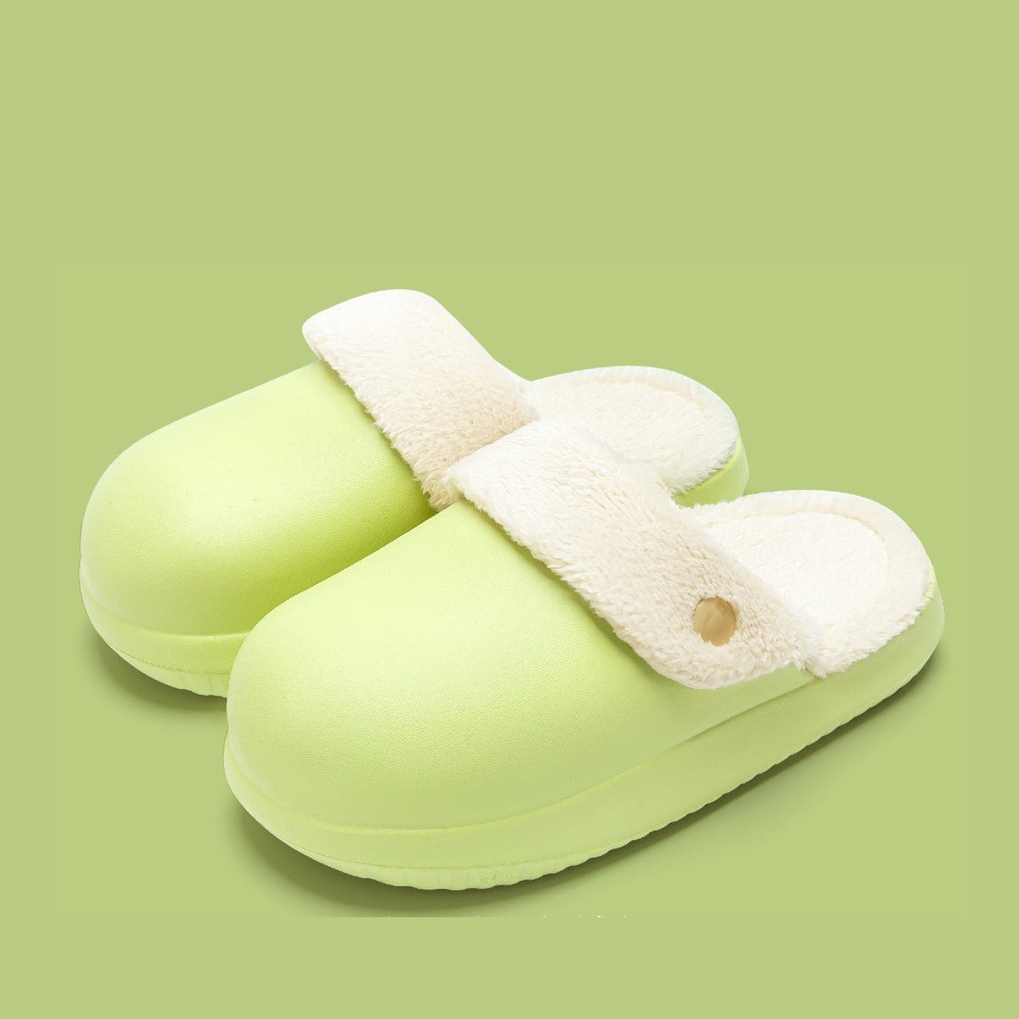 Adève Chao Fuzzy Slippers