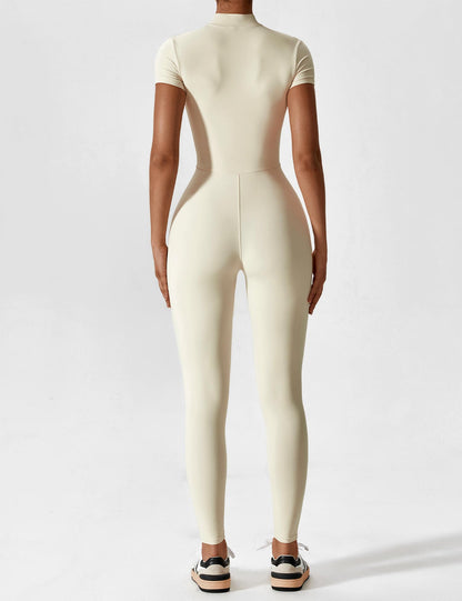 Adève Fit™ Zipper Jumpsuit