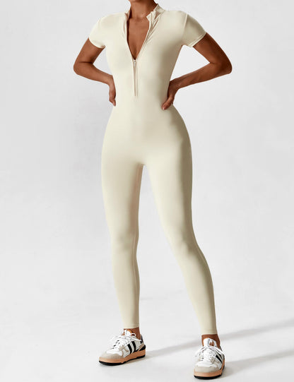 Adève Fit™ Zipper Jumpsuit