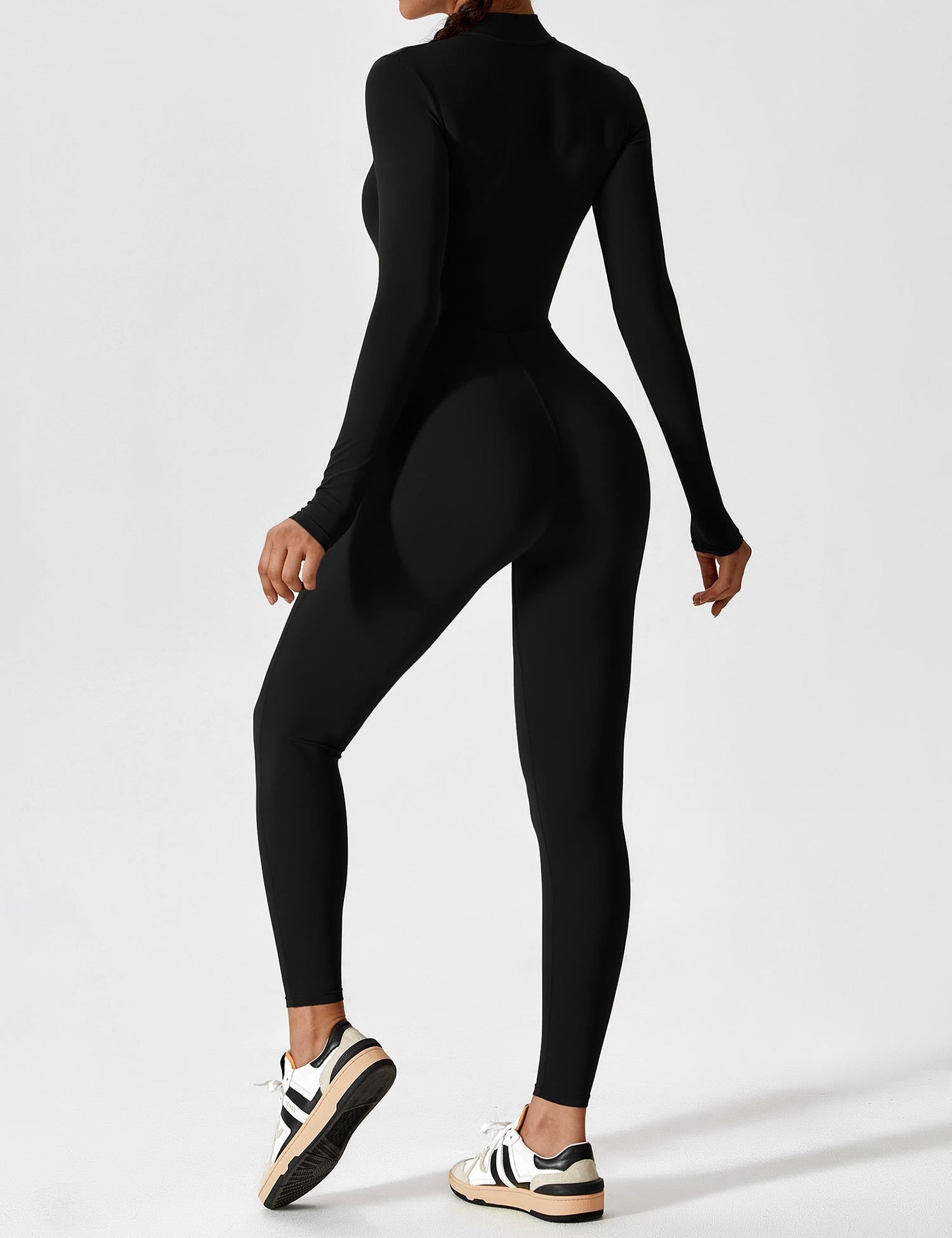 Adève Fit™ Zipper Jumpsuit