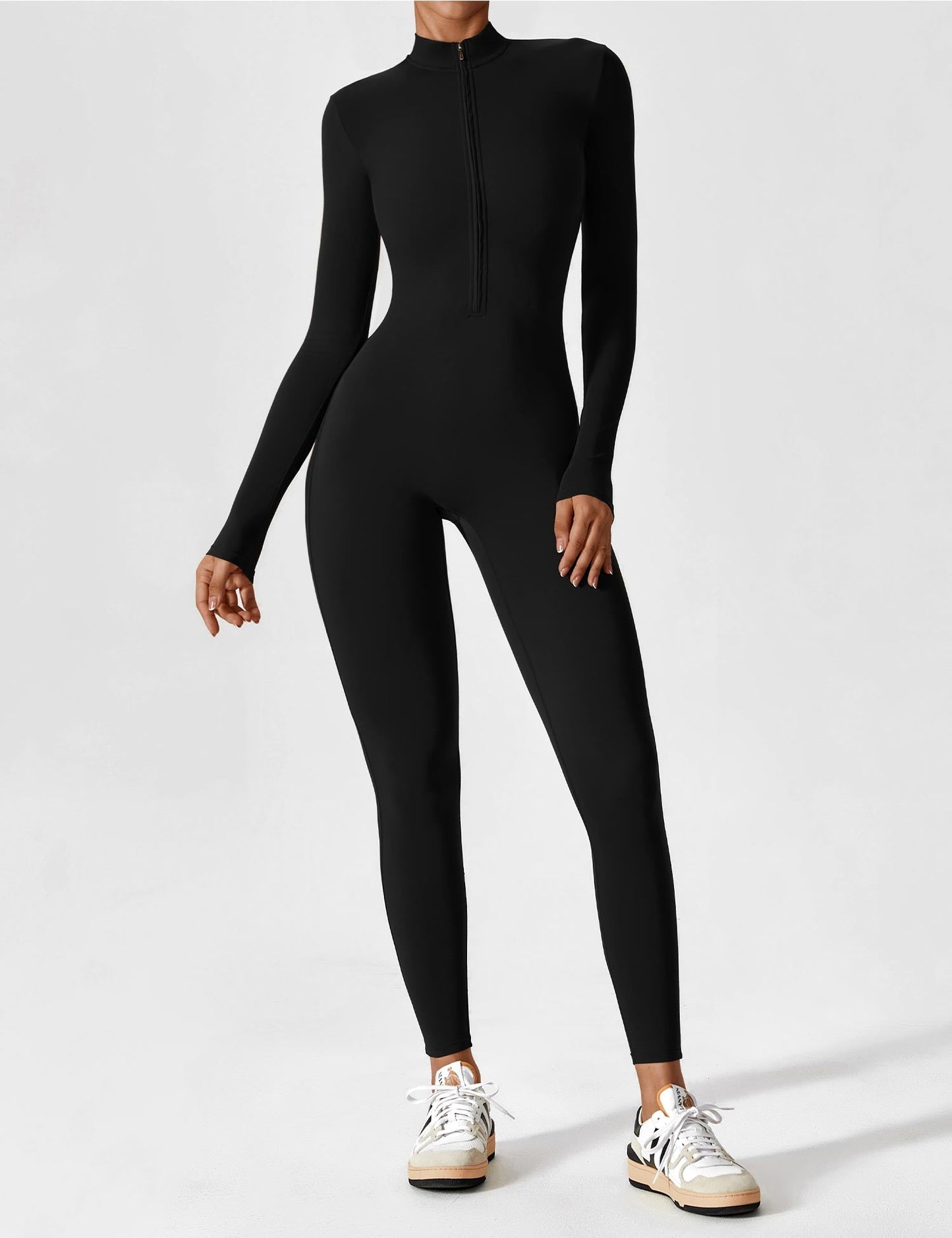 Adève Fit™ Zipper Jumpsuit