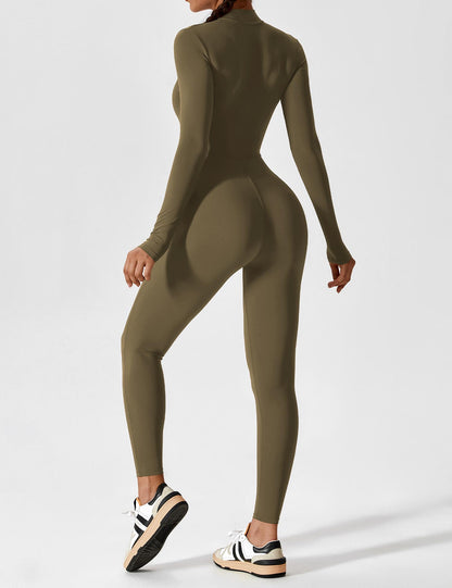 Adève Fit™ Zipper Jumpsuit