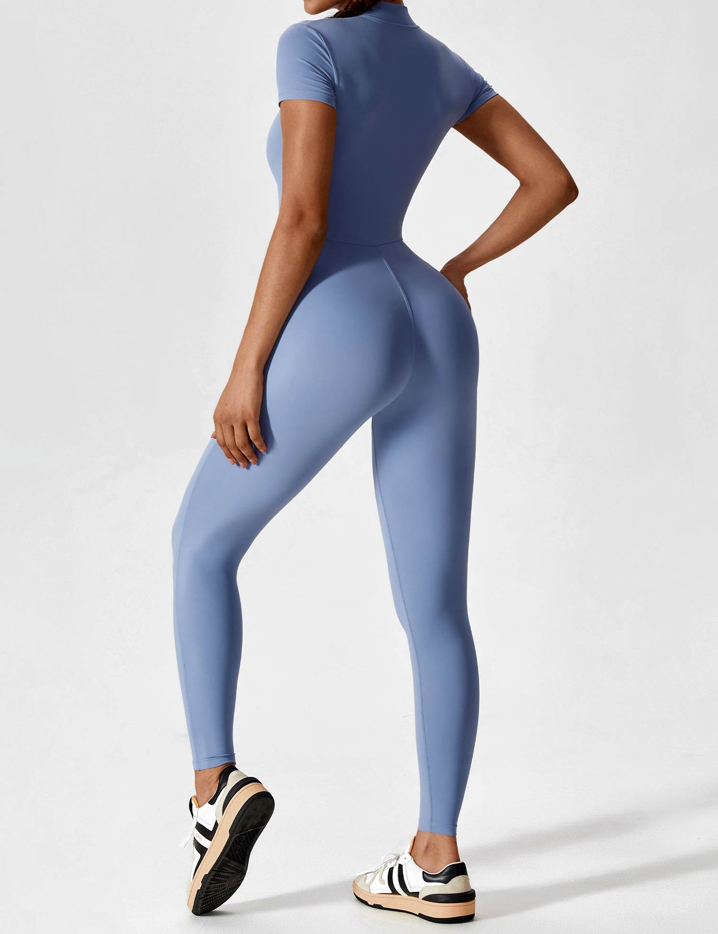 Adève Fit™ Zipper Jumpsuit