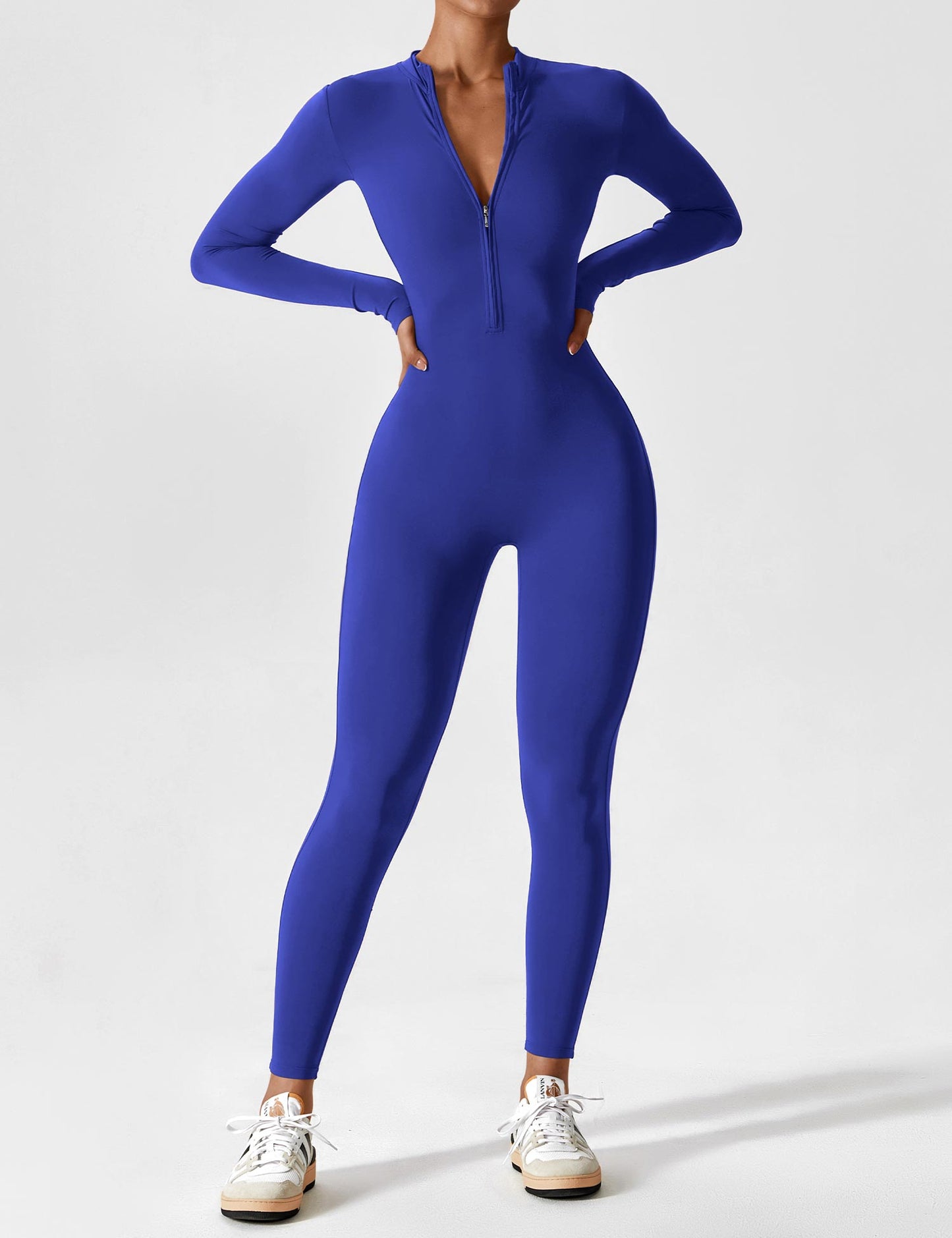 Adève Fit™ Zipper Jumpsuit