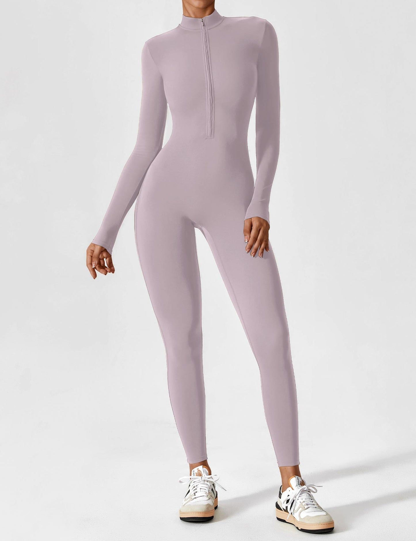 Adève Fit™ Zipper Jumpsuit