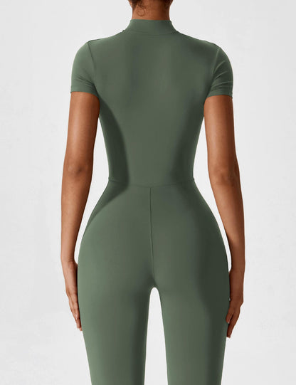 Adève Fit™ Zipper Jumpsuit