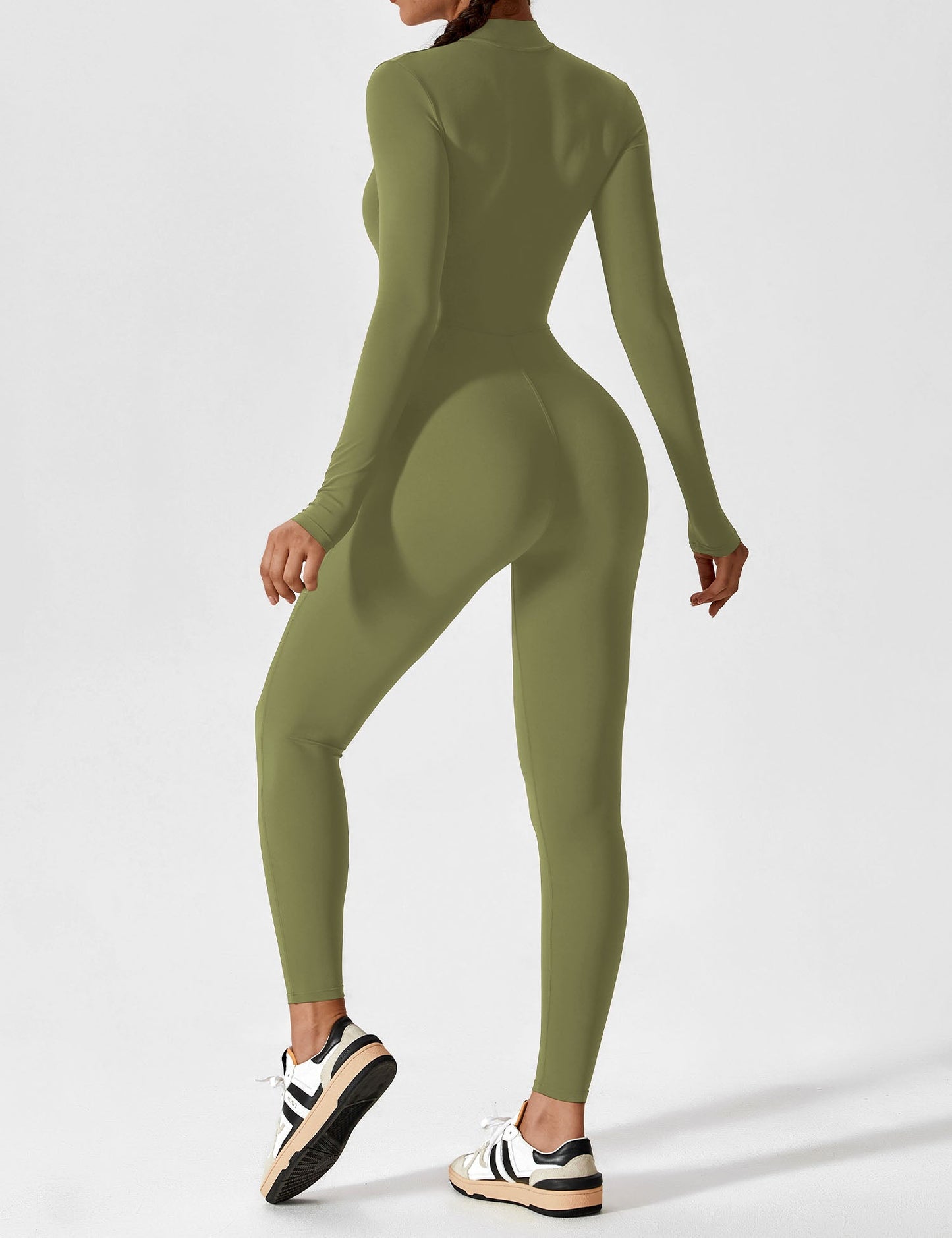 Adève Fit™ Zipper Jumpsuit