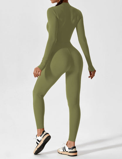 Adève Fit™ Zipper Jumpsuit