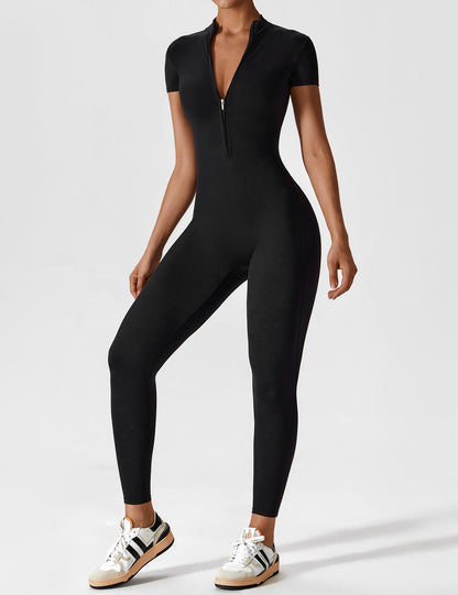 Adève Fit™ Zipper Jumpsuit