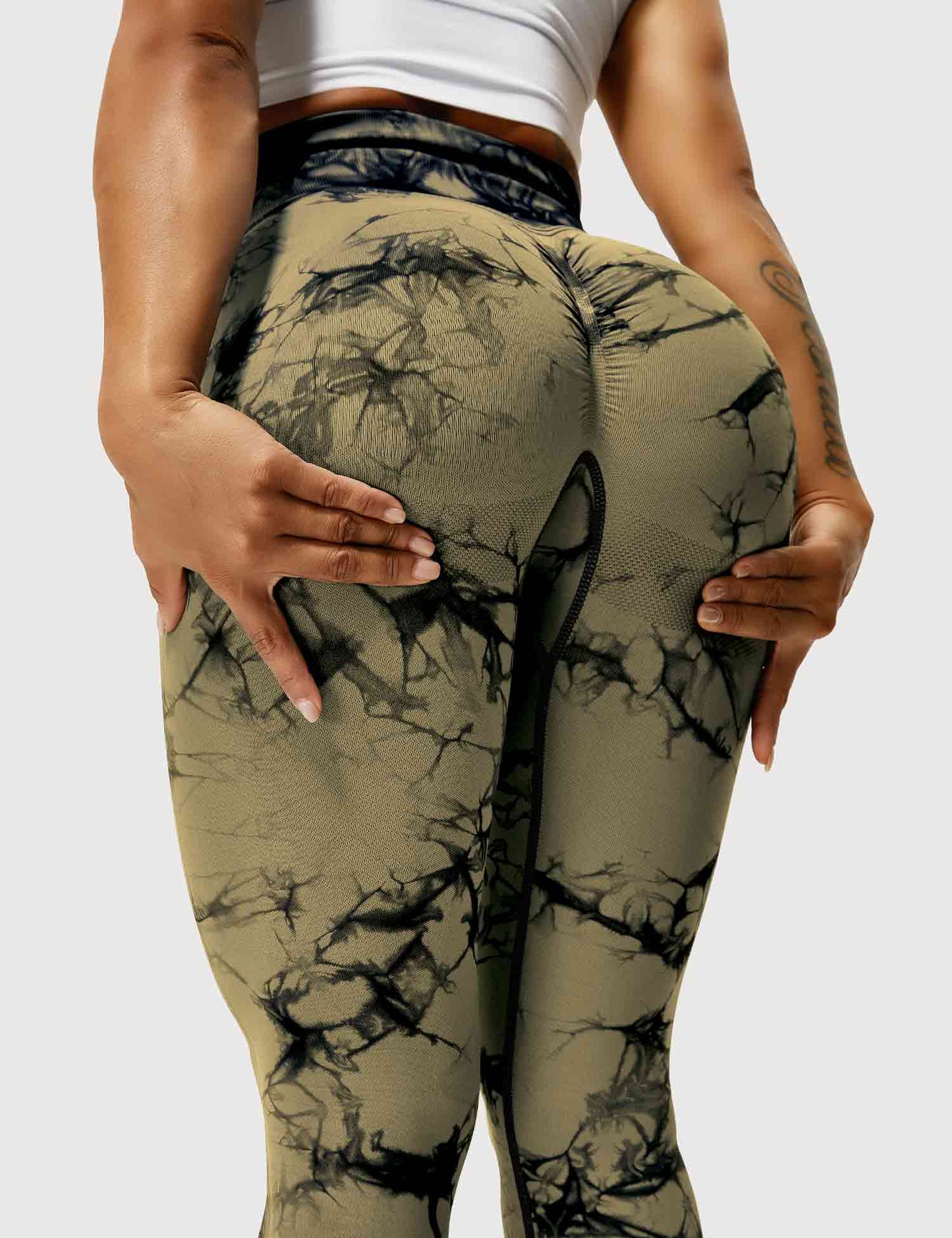 Adève Fit™ Professional Tie Dye Leggings