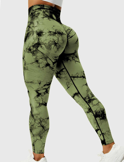 Adève Fit™ Professional Tie Dye Leggings