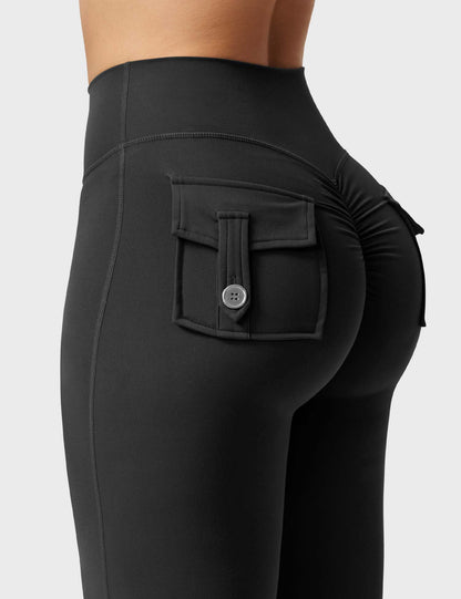 Adève Fit™ Brittany Flared Leggings with Pockets