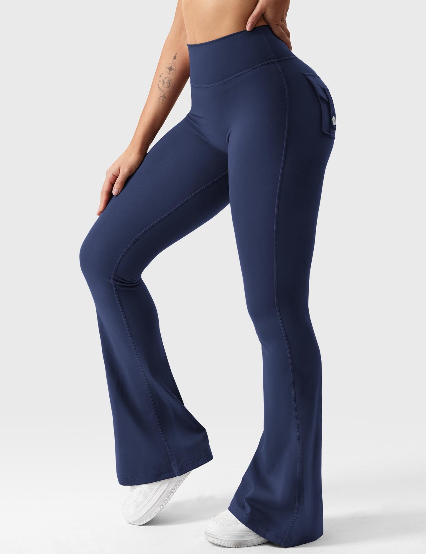 Adève Fit™ Brittany Flared Leggings with Pockets