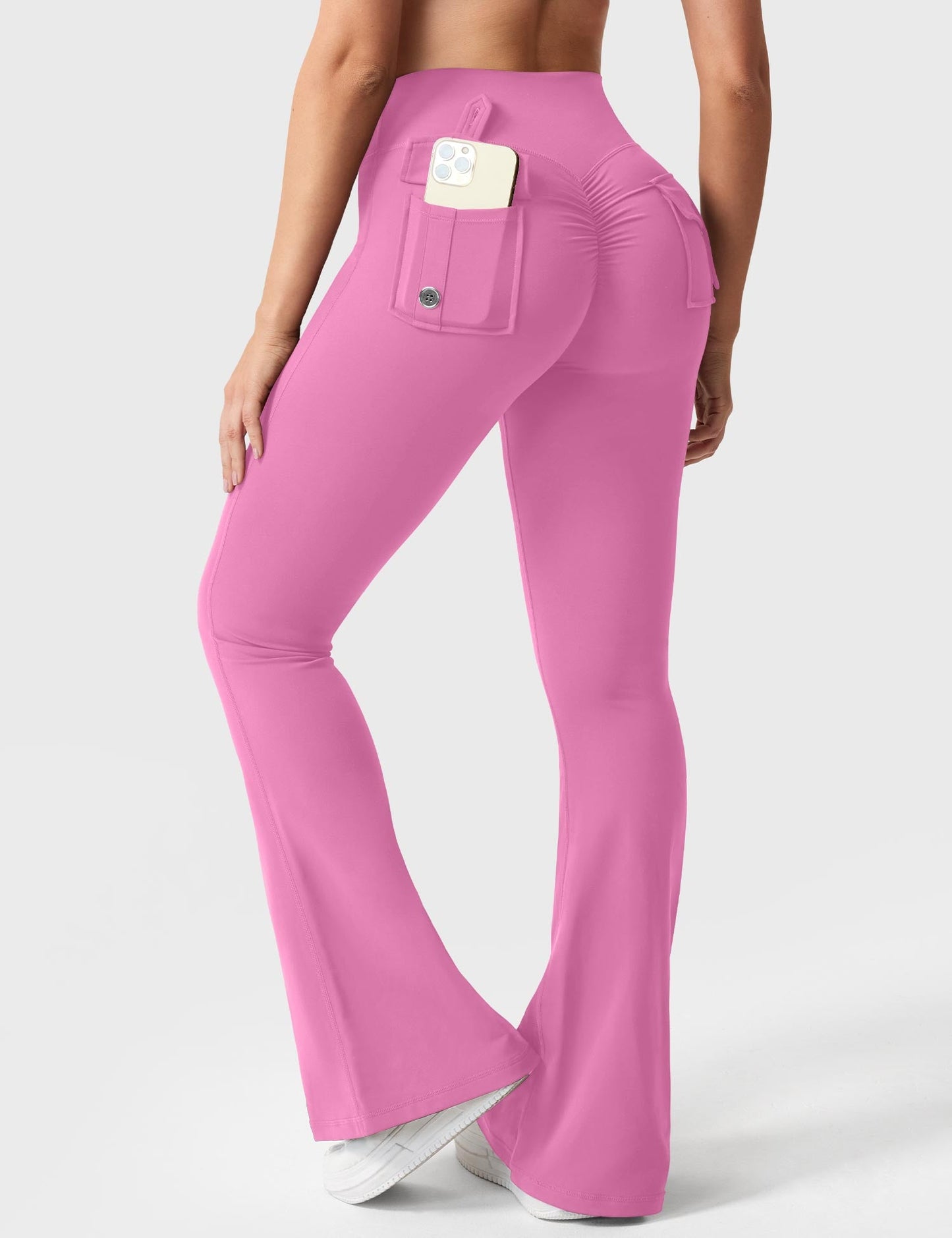 Adève Fit™ Brittany Flared Leggings with Pockets