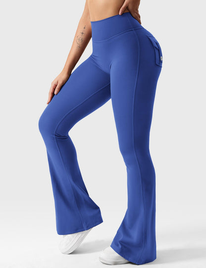 Adève Fit™ Brittany Flared Leggings with Pockets