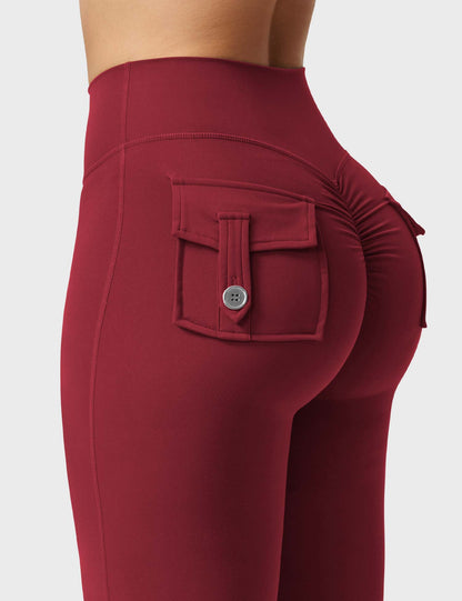 Adève Fit™ Brittany Flared Leggings with Pockets